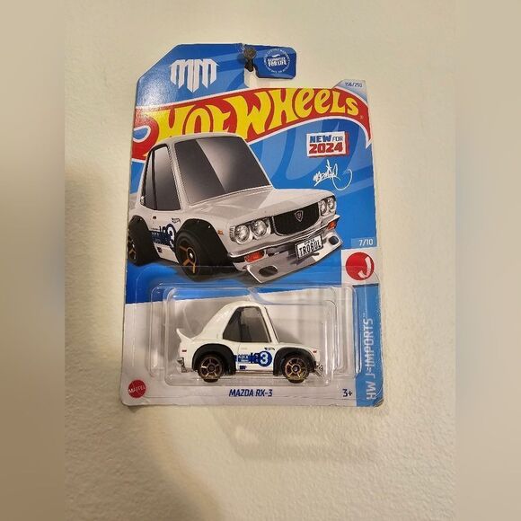 Mike Whiddett TROBUL Mazda RX 3 Tooned Car Hot Wheels HW J Imports Hotwheels New - Picture 1 of 7